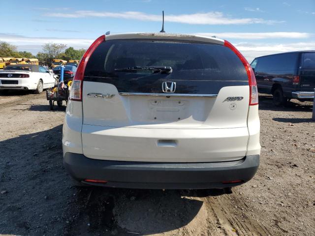 5J6RM4H73CL043992 - 2012 HONDA CR-V EXL WHITE photo 6