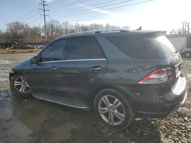 4JGDA5HB3FA582112 - 2015 MERCEDES-BENZ ML 350 4MATIC GRAY photo 2
