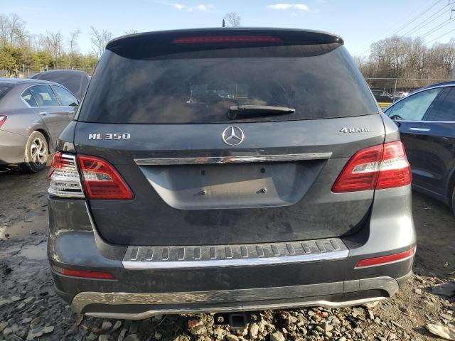 4JGDA5HB3FA582112 - 2015 MERCEDES-BENZ ML 350 4MATIC GRAY photo 6