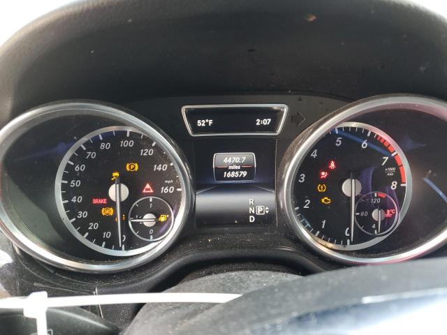 4JGDA5HB3FA582112 - 2015 MERCEDES-BENZ ML 350 4MATIC GRAY photo 9