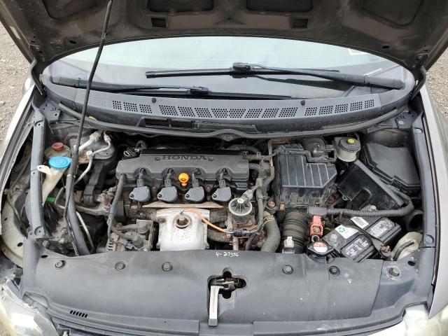 19XFA1F85AE062903 - 2010 HONDA CIVIC EX GRAY photo 11