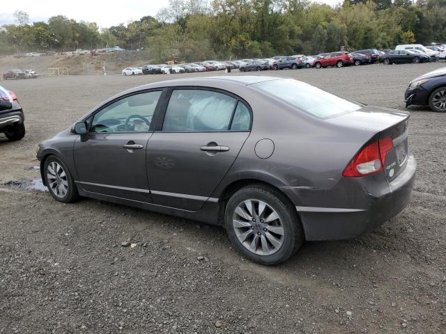 19XFA1F85AE062903 - 2010 HONDA CIVIC EX GRAY photo 2