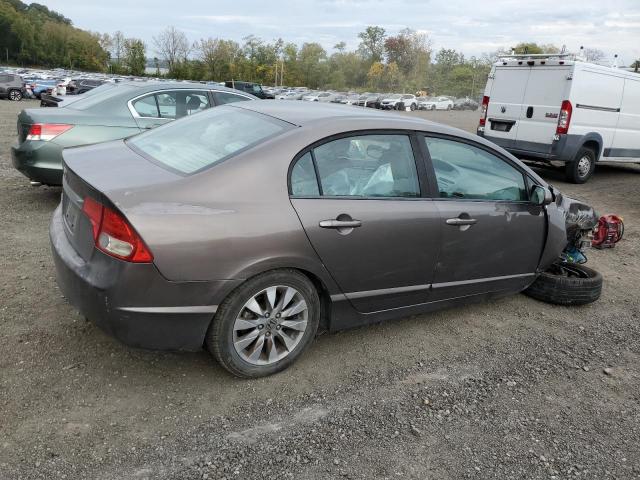 19XFA1F85AE062903 - 2010 HONDA CIVIC EX GRAY photo 3