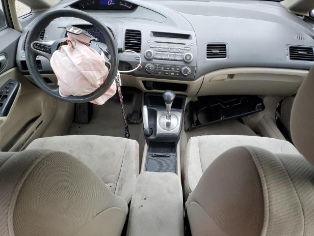 19XFA1F85AE062903 - 2010 HONDA CIVIC EX GRAY photo 8