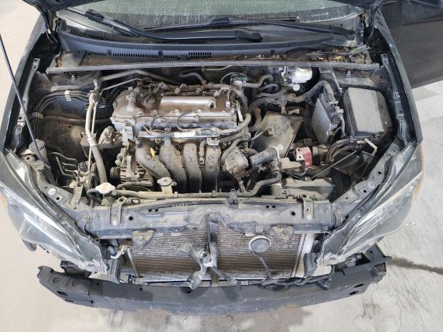 5YFBURHE8KP931131 - 2019 TOYOTA COROLLA L BLACK photo 11