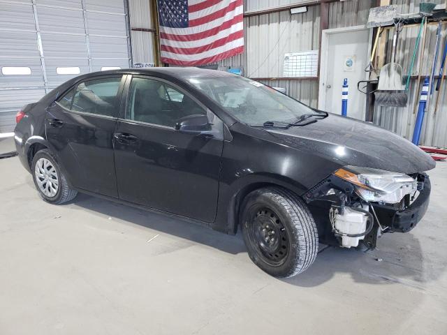 5YFBURHE8KP931131 - 2019 TOYOTA COROLLA L BLACK photo 4