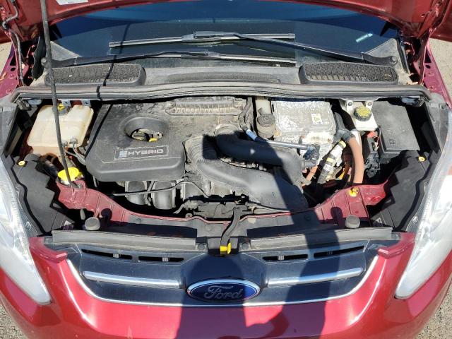 1FADP5BU3GL103468 - 2016 FORD C-MAX SEL MAROON photo 11