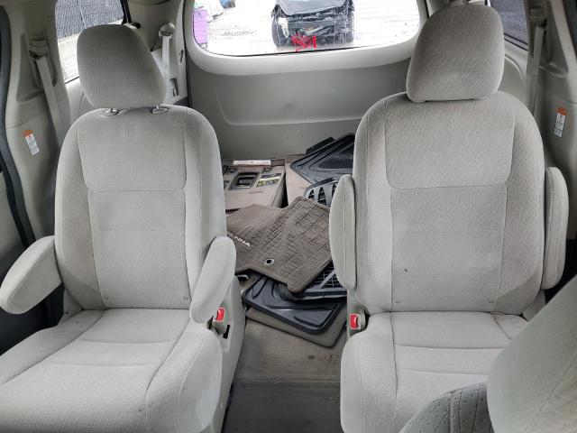 5TDJK3DCXFS105252 - 2015 TOYOTA SIENNA LE WHITE photo 10