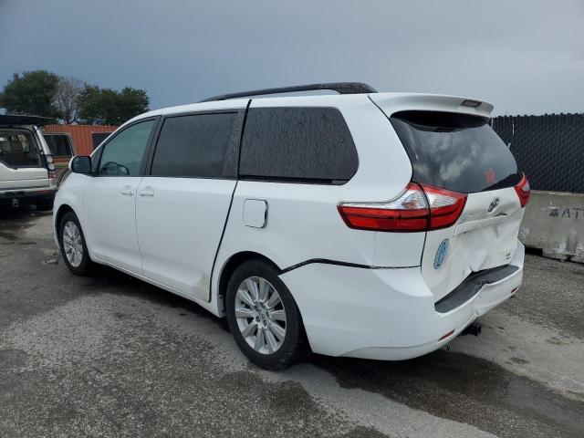 5TDJK3DCXFS105252 - 2015 TOYOTA SIENNA LE WHITE photo 2