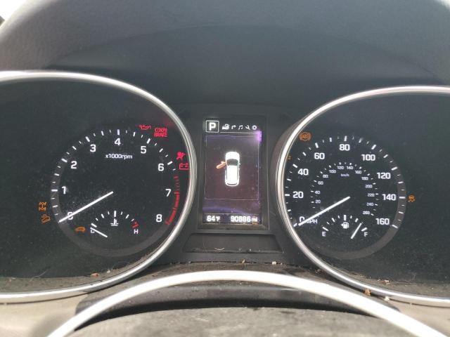 5NMZWDLA3HH049285 - 2017 HYUNDAI SANTA FE S Noir photo 9