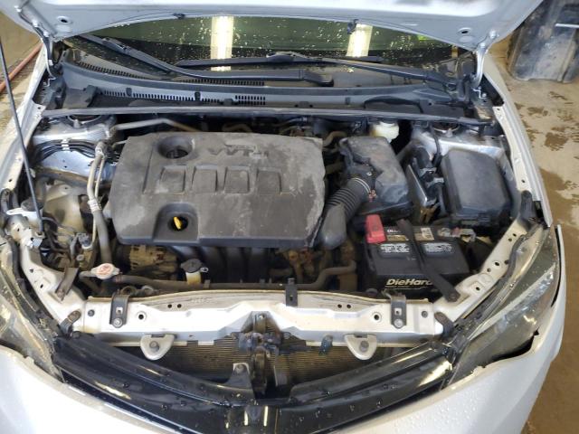 2T1BURHE0JC022900 - 2018 TOYOTA COROLLA L Gümüş foto 11