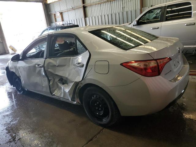 2T1BURHE0JC022900 - 2018 TOYOTA COROLLA L Gümüş foto 2
