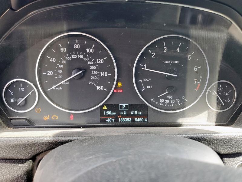 WBA3C3C5XEP660734 - 2014 BMW 320 I XDRIVE BLACK photo 9