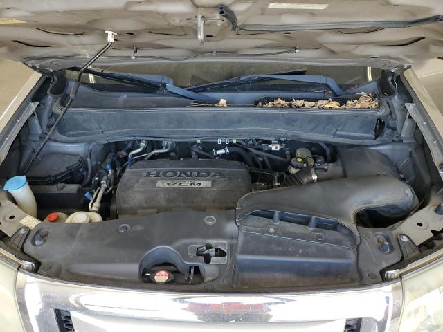 5FNYF3H53AB016229 - 2010 HONDA PILOT EXL TAN photo 12