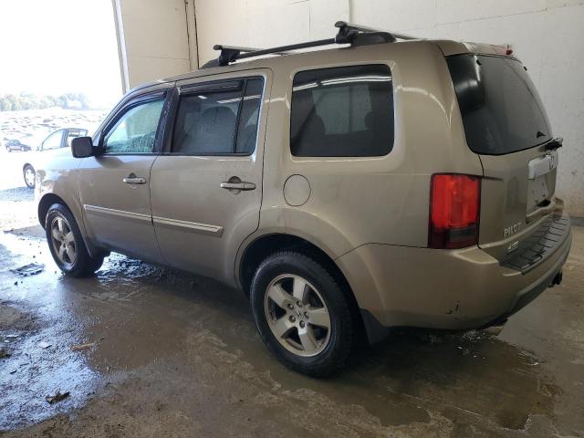 5FNYF3H53AB016229 - 2010 HONDA PILOT EXL TAN photo 2