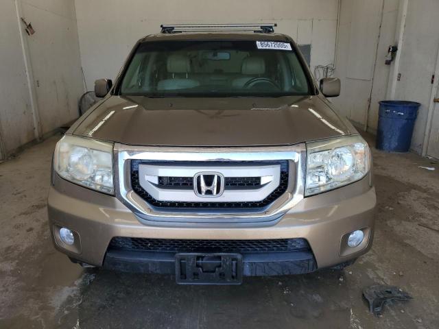 5FNYF3H53AB016229 - 2010 HONDA PILOT EXL TAN photo 5