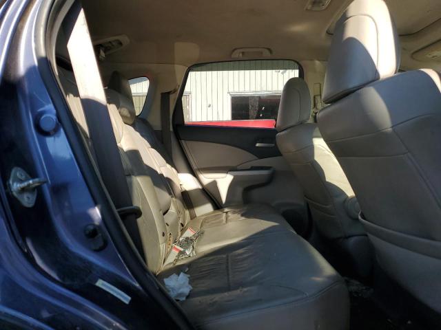 JHLRM4H75CC012641 - 2012 HOND CR-V EXL BLUE photo 11