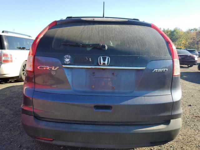 JHLRM4H75CC012641 - 2012 HOND CR-V EXL BLUE photo 6