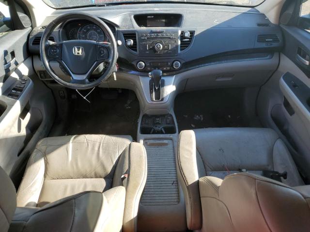 JHLRM4H75CC012641 - 2012 HOND CR-V EXL BLUE photo 8