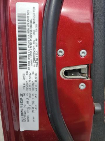 1C6RR7FT9ES419071 - 2014 RAM 1500 ST RED photo 12