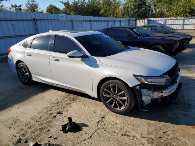 1HGCV1F52NA025637 - 2022 HONDA ACCORD EXL WHITE photo 4