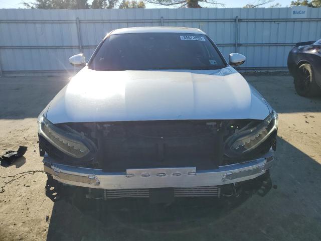 1HGCV1F52NA025637 - 2022 HONDA ACCORD EXL WHITE photo 5