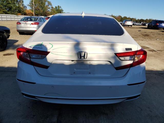 1HGCV1F52NA025637 - 2022 HONDA ACCORD EXL WHITE photo 6