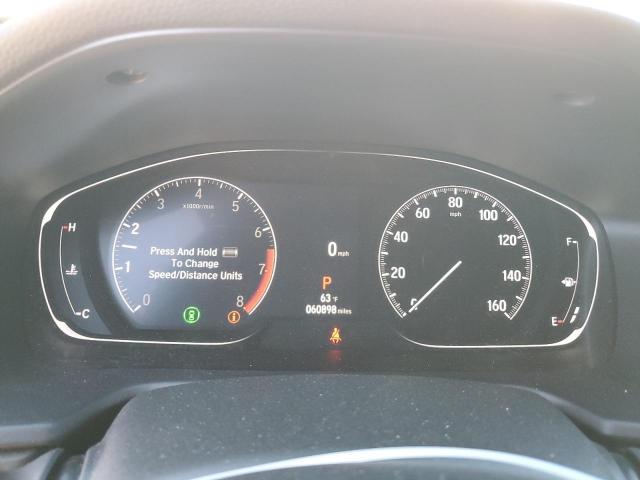 1HGCV1F52NA025637 - 2022 HONDA ACCORD EXL WHITE photo 9