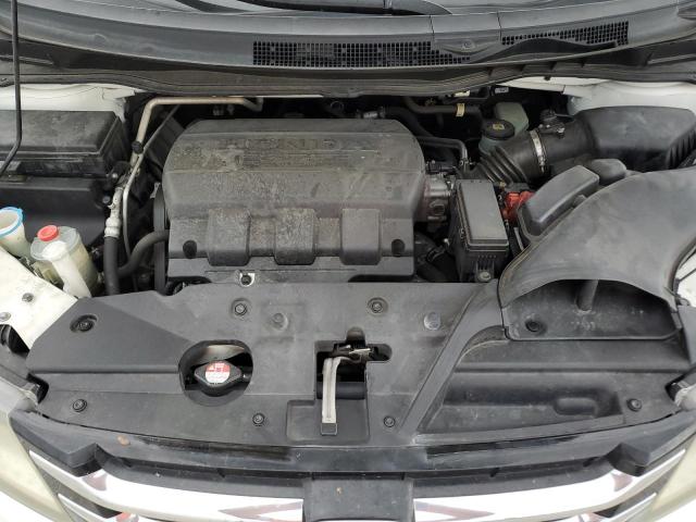 5FNRL5H99EB083998 - 2014 HONDA ODYSSEY TOURING WHITE photo 12