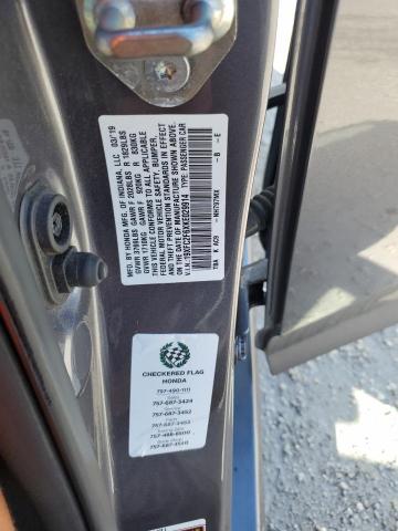 19XFC2F6XKE029914 - 2019 HONDA CIVIC LX 灰色 照片 12