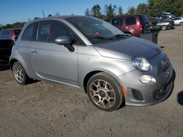 3C3CFFKH6JT465117 - 2018 FIAT 500 POP SILVER photo 4
