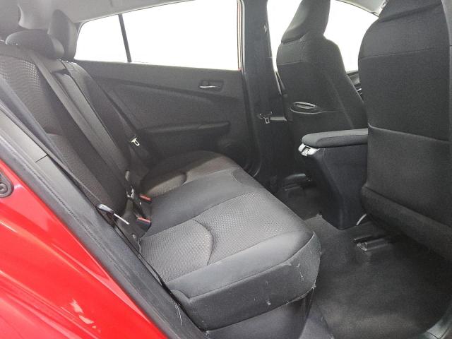 JTDKAMFU1N3176794 - 2022 TOYOTA PRIUS NIGHT SHADE Червоний фото 10