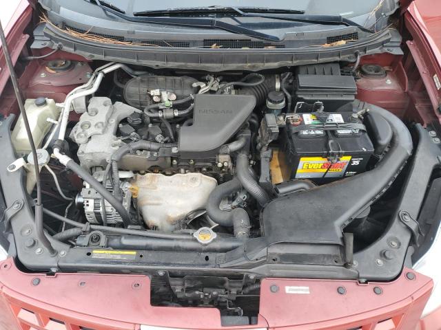 JN8AS58T48W007427 - 2008 NISSAN ROGUE S RED photo 12