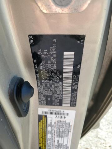 5TDZA23C26S553986 - 2006 TOYOTA SIENNA CE SILVER photo 12