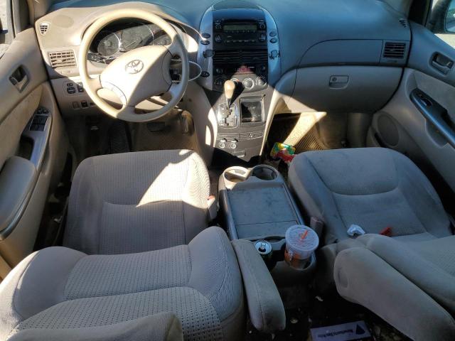 5TDZA23C26S553986 - 2006 TOYOTA SIENNA CE SILVER photo 8