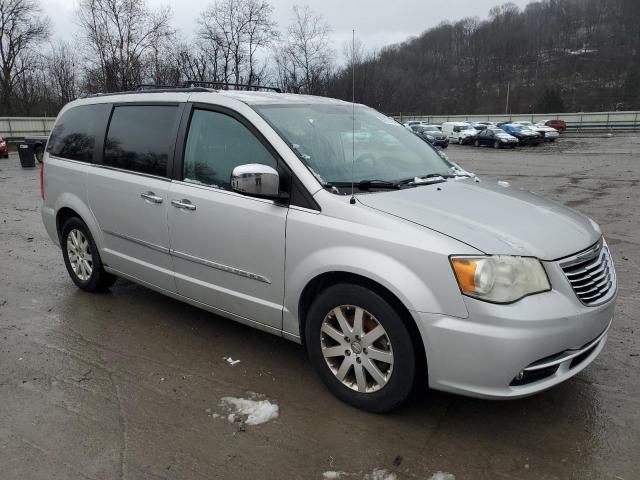 2C4RC1CG7CR266297 - 2012 CHRYSLER TOWN & COU TOURING L SILVER photo 4