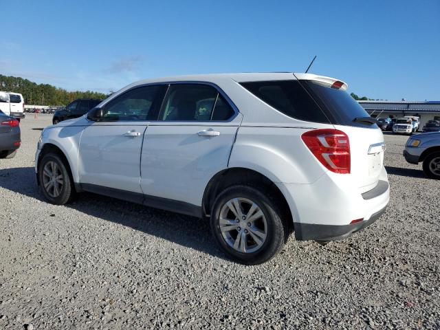 2GNALBEK9G6333940 - 2016 CHEVROLET EQUINOX LS WHITE photo 2