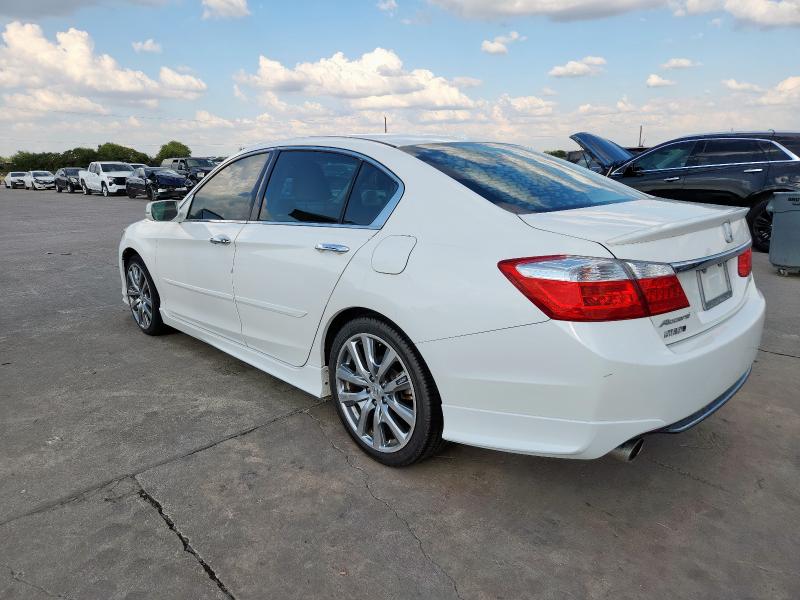 1HGCR3F88DA031743 - 2013 HONDA ACCORD EXL 白色 照片 2