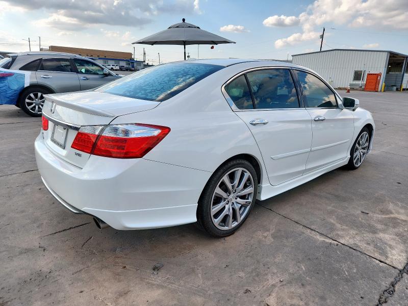 1HGCR3F88DA031743 - 2013 HONDA ACCORD EXL 白色 照片 3