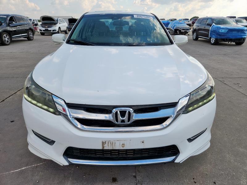 1HGCR3F88DA031743 - 2013 HONDA ACCORD EXL 白色 照片 5