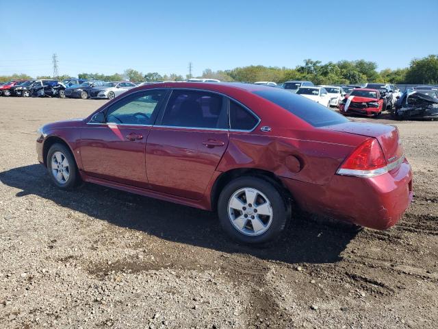 2G1WT57K391225576 - 2009 CHEVROLET IMPALA 1LT RED photo 2