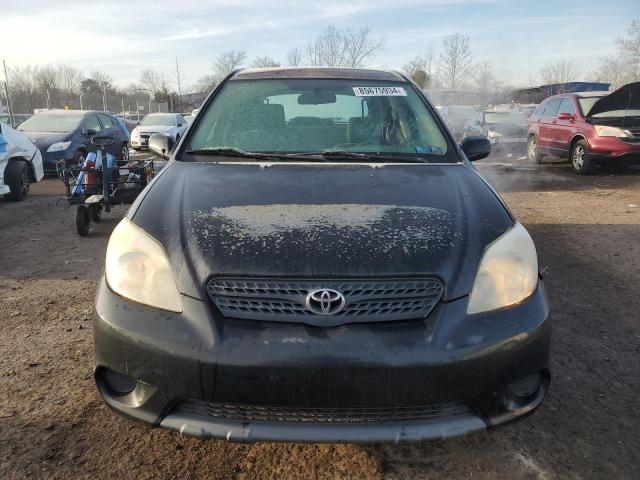 2T1KR32E07C664114 - 2007 TOYOTA COROLLA MA XR BLACK photo 5