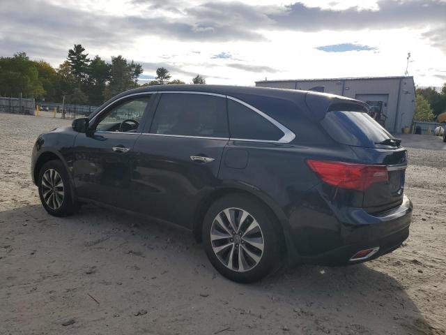 5FRYD4H47EB002051 - 2014 ACURA MDX TECHNOLOGY Noir photo 2