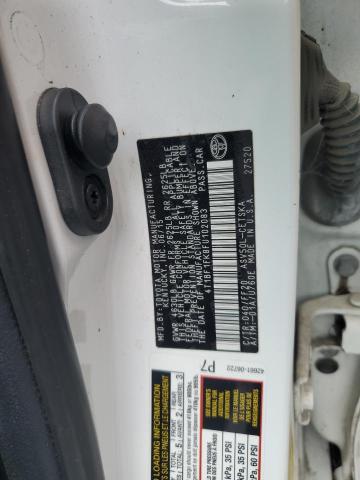 4T1BF1FK8FU102083 - 2015 TOYOTA CAMRY LE WHITE photo 12