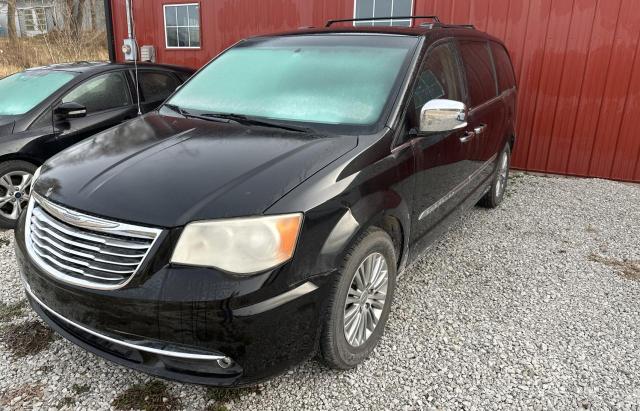 2C4RC1CG1DR753691 - 2013 CHRYSLER TOWN & COU TOURING L BLACK photo 2