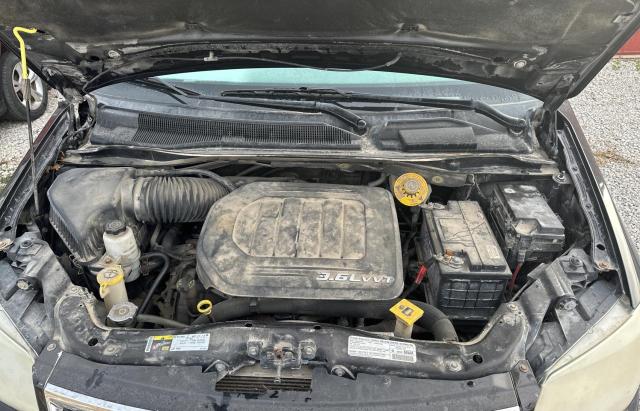 2C4RC1CG1DR753691 - 2013 CHRYSLER TOWN & COU TOURING L BLACK photo 7