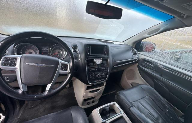 2C4RC1CG1DR753691 - 2013 CHRYSLER TOWN & COU TOURING L BLACK photo 9