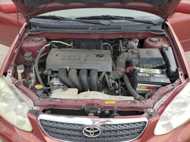 1NXBR32E35Z373361 - 2005 TOYOTA COROLLA CE 红色 照片 11