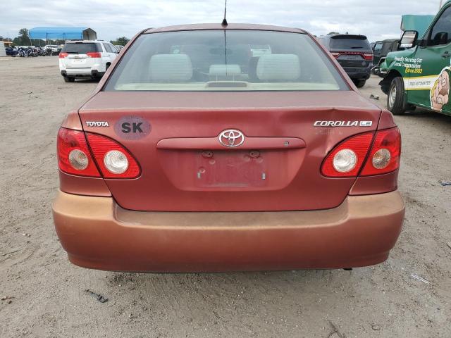 1NXBR32E35Z373361 - 2005 TOYOTA COROLLA CE 红色 照片 6
