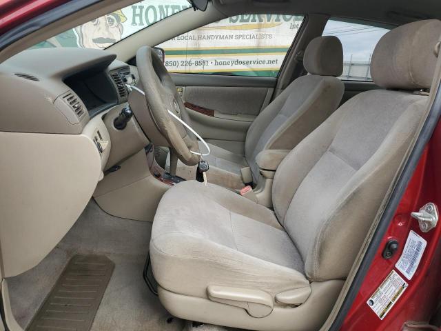 1NXBR32E35Z373361 - 2005 TOYOTA COROLLA CE 红色 照片 7